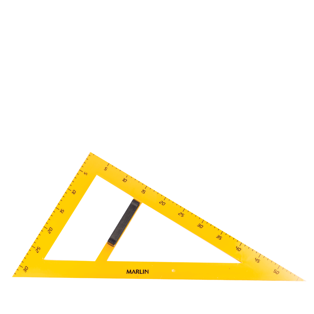 Marlin Chalkboard Set Square – 60 Degree Marlin Chalkboard Set Square – 60 Degree - Image 1