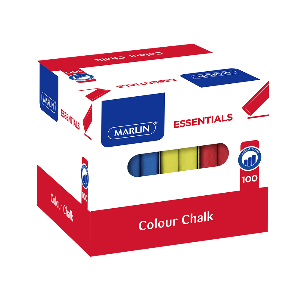 Marlin Colour Chalk 100's – Assorted Colours Marlin Colour Chalk 100's – Assorted Colours - Image 1