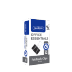 Marlin Office Essentials Fold Back Clips 15mm 12 Pack