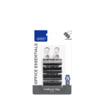 Marlin Office Essentials Fold Back Clips 25mm (8 Pack) – On Blister Card